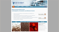 Desktop Screenshot of medichem.de